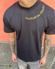 T-Shirt Scritta Ricamata