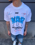T-Shirt Stampa Frontale Bianco