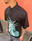 Camicia Statua Libertà Nero