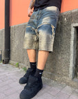 Bermuda Denim Multicolore