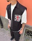 Coordinato Smanicato Nero