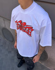 T-Shirt Stampa Frontale Fluo