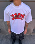 T-Shirt Stampa Frontale Fluo