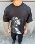 T-Shirt Stampa Rap Profilo