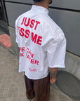Camicia "JUST KISS ME"