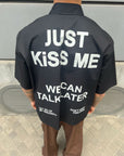 Camicia "JUST KISS ME"