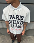 Camicia Scritta Frontale Città