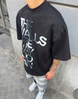 T-Shirt Scritta Frontale