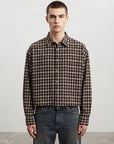 Camicia Crop Quadri