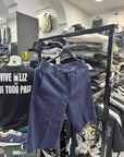 Bermuda Elastico\Bottone Misto Lino
