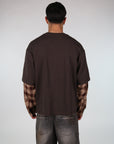 Longsleeve Manica a Camicia Nero