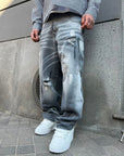 Jeans Baggy Fake Cargo