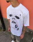 T-Shirt Stampa Frontale Bianca