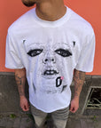 T-Shirt Stampa Frontale Bianca