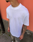 T-Shirt Stampa Croce Retro
