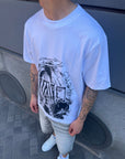 T-Shirt Stampa Chicano Bianco