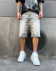 Bermuda Denim Basic Grigio
