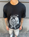 T-Shirt Stampa Chicano Nero