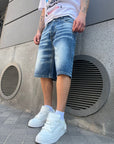 Bermuda Denim Basic Blu