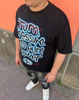 T-Shirt Scritta Pressure Nero