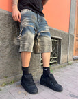 Bermuda Denim Multicolore