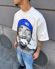 T-Shirt Stampa Frontale Rap