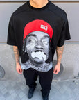 T-Shirt Stampa Frontale Rap