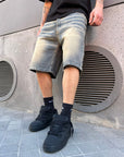 Bermuda Denim Sabbiato Basic
