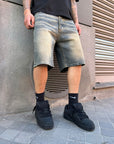 Bermuda Denim Sabbiato Basic