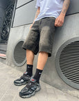 Bermuda Denim Basic Brown