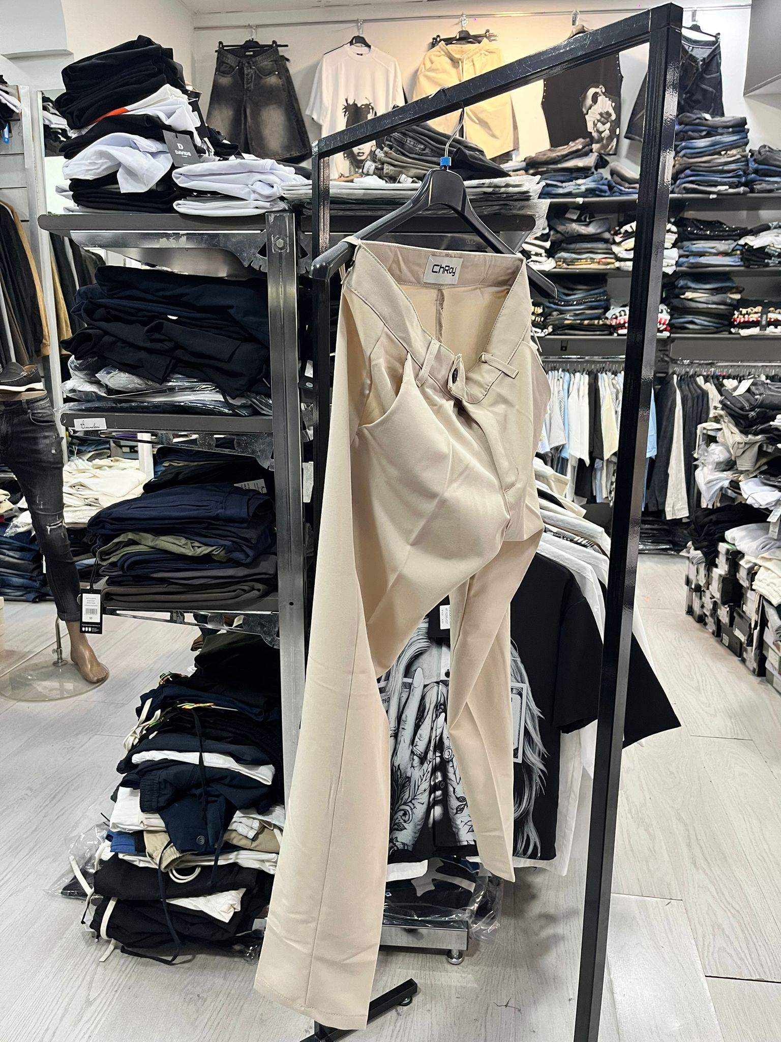 Pantalone Classico Sportivo Slim Capri