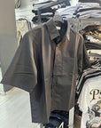 Camicia Monocolore Con Tasca