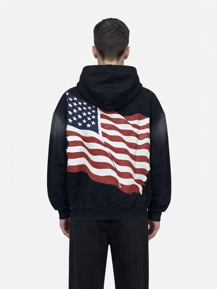 Felpa Con Zip Premium Bunker