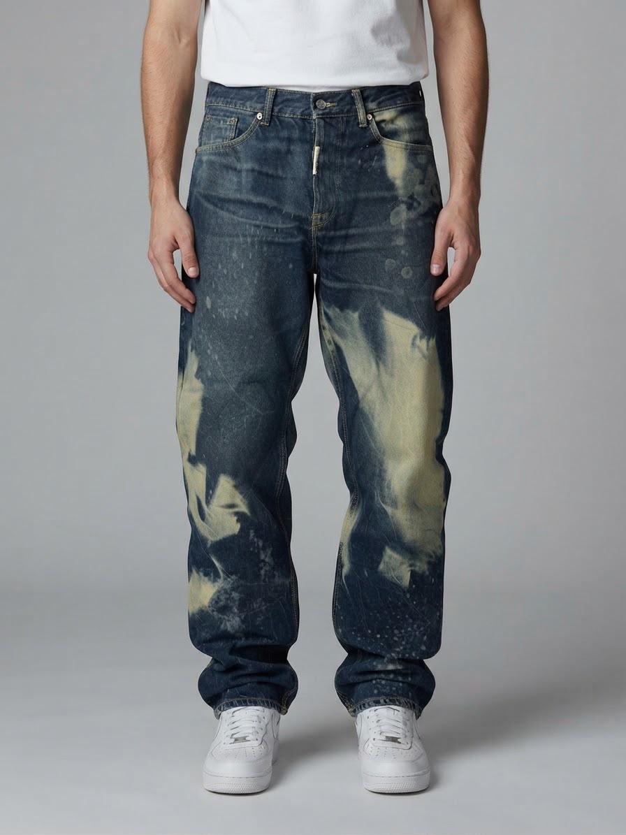 Jeans Denim Blue Bunker