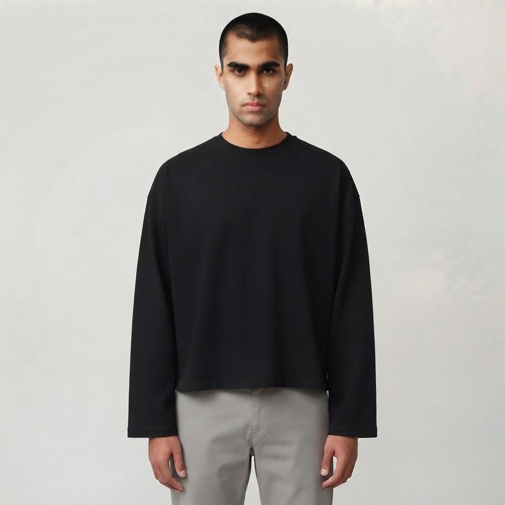 Longsleeve Crop Basic