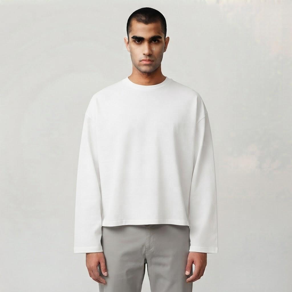 Longsleeve Crop Basic