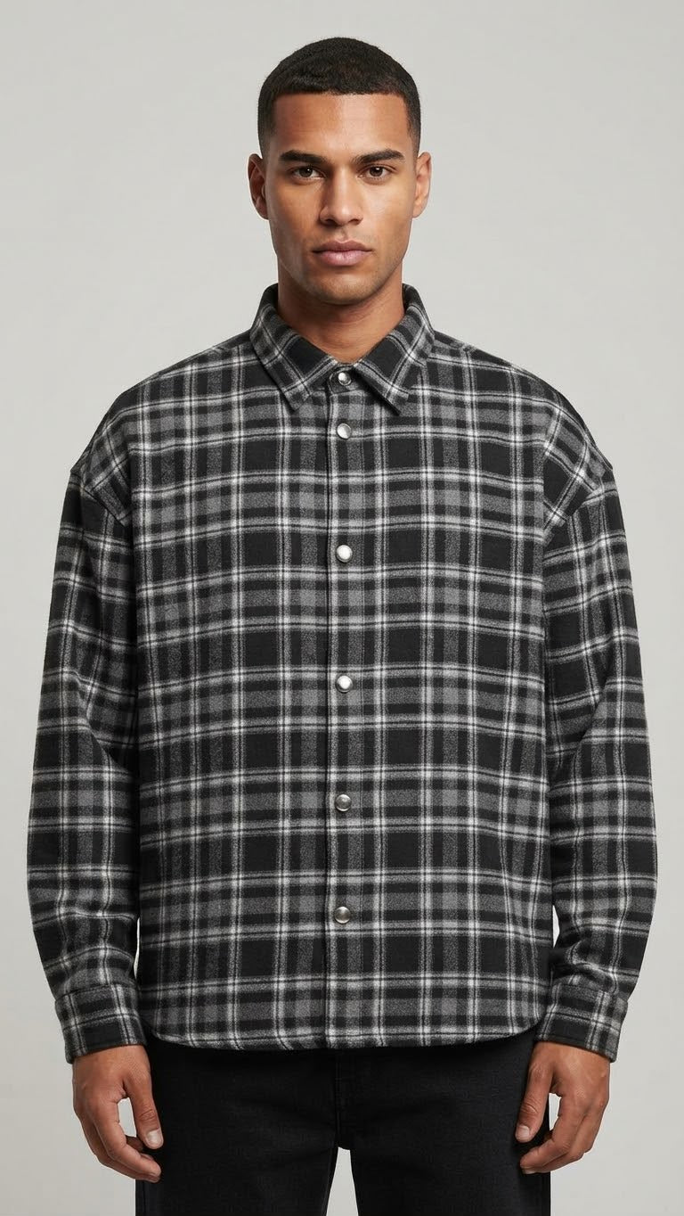 Camicia Flanella Quadri