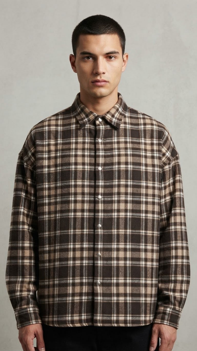 Camicia Flanella Quadri